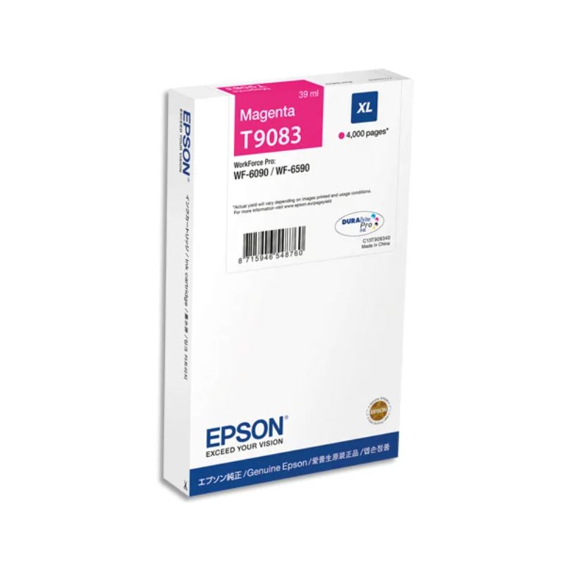 EPSON Cartouche jet d'encre magenta xl C13T908340