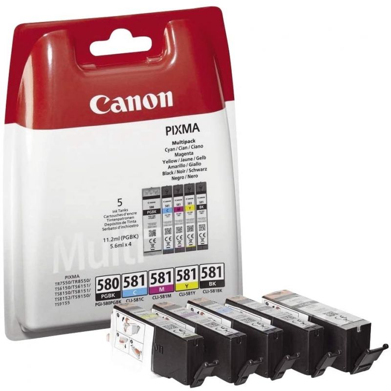 CANON Multipack cartouches PGI-580/CLI-581 2078C006AA