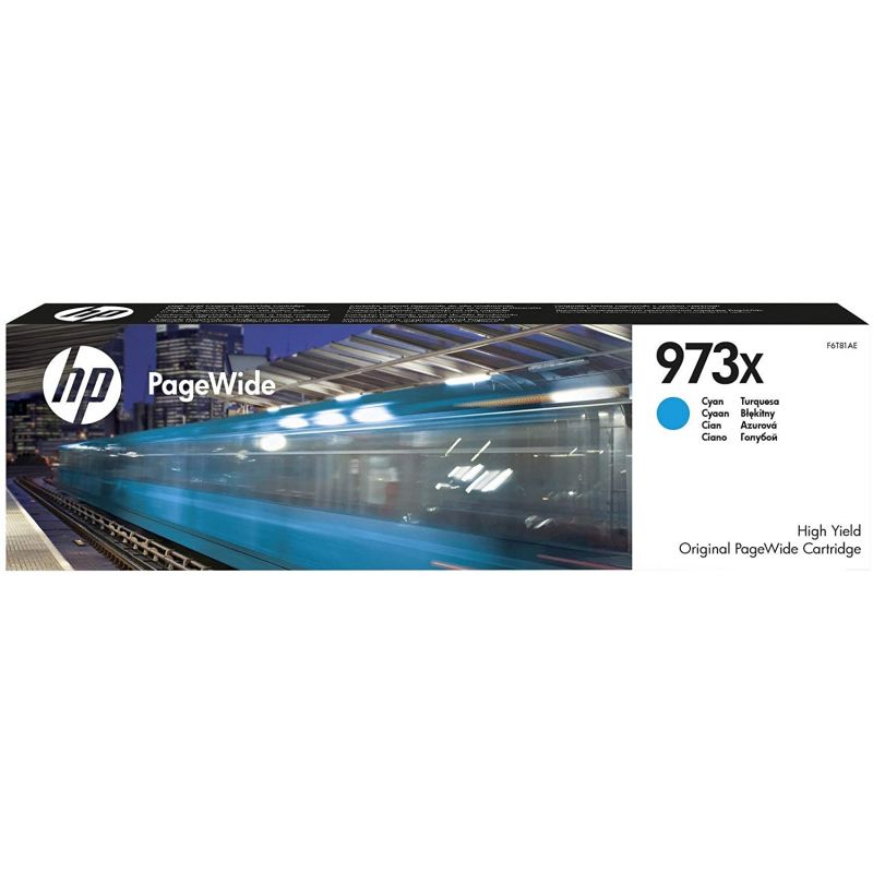 HP Cartouche Jet d'encre Cyan 973X F6T81AE