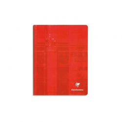 CLAIREFONTAINE Cahier reliure brochure format A4 192 pages petits carreaux papier 90g