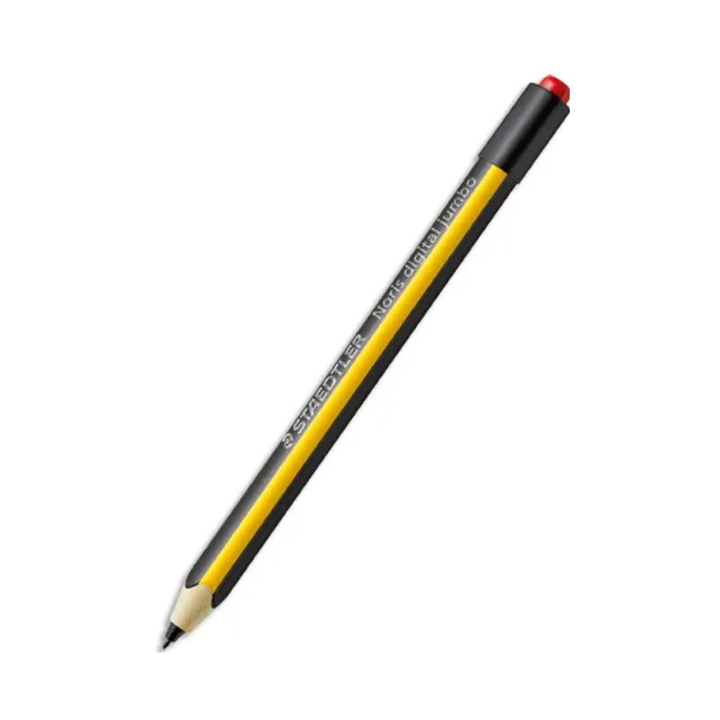 STAEDTLER Crayon stylet digital NORIS Jumbo Wopex hexagonal jaune et noir pointe Fine de 0,7 mm