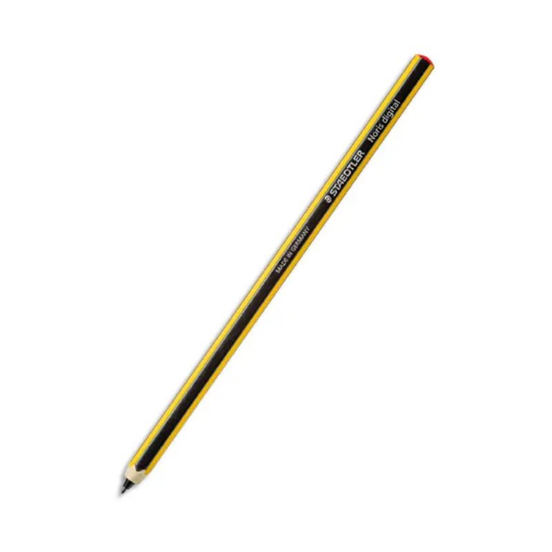 STAEDTLER Crayon stylet digital NORIS Wopex hexagonal jaune et noir pointe Fine de 0,7 mm