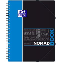 OXFORD Nomadbook 160 pages petits carreaux (technologie réglure SCRIBZEE) Format B5