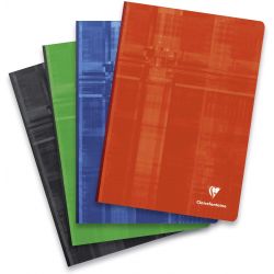 CLAIREFONTAINE Cahier reliure brochure format A4 192 pages petits carreaux
