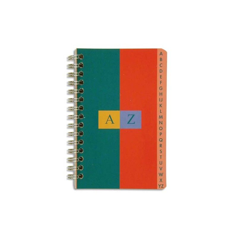 CONQUERANT Répertoire spirale 180 pages 70g 17x22cm petits carreaux