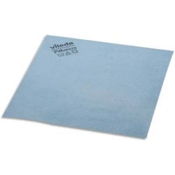 VILEDA Paquet de 5 Lavettes en microfibre recouvert de PVA - Dimensions L38 x H35 x P0,1 cm bleu