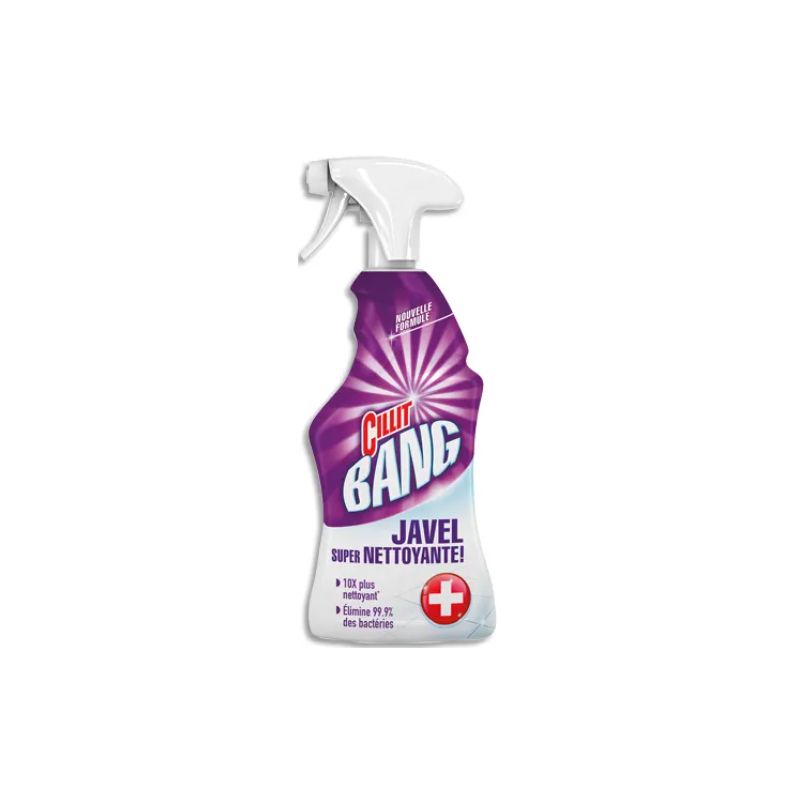 CILLIT BANG Spray de 750 ml nettoyant superpuissant avec javel