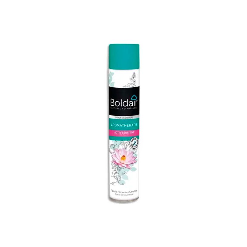 BOLDAIR Désodorisant d'atmosphère Activ 500 ml parfum Activ Sensitive spécial personnes sensibles Pro
