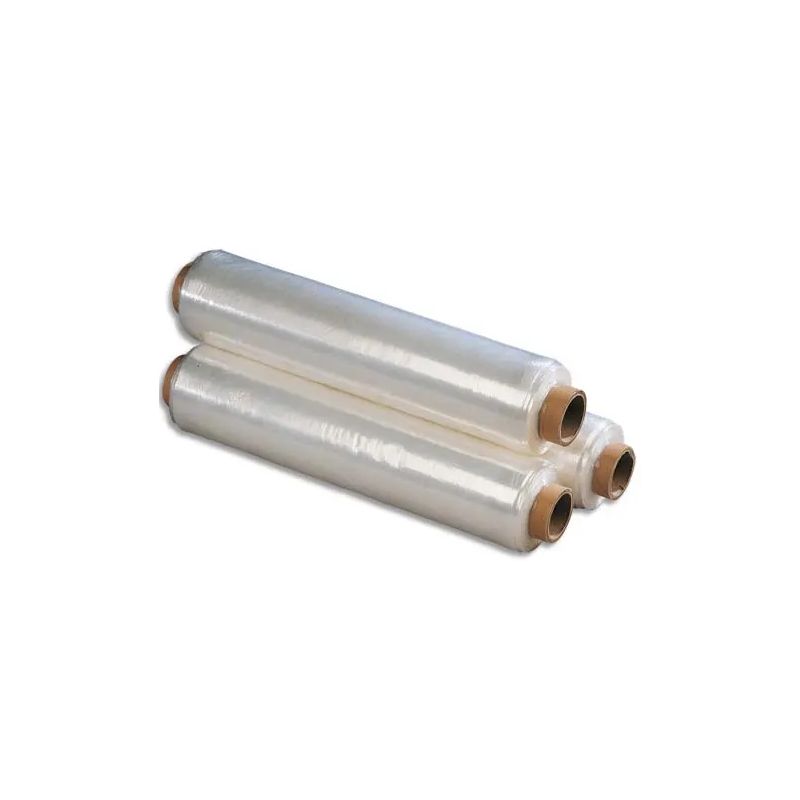 Bobine de film étirable manuel cast transparent 15 microns