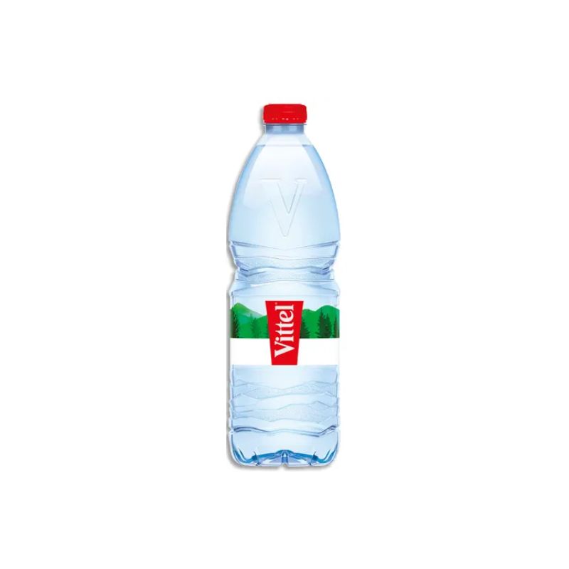 VITTEL Bouteille plastique d'eau 1 litre minérale plate