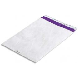 TYVEK Boîte de 100 pochettes blanches en papier - Format : 16,2 x 22,9 cm