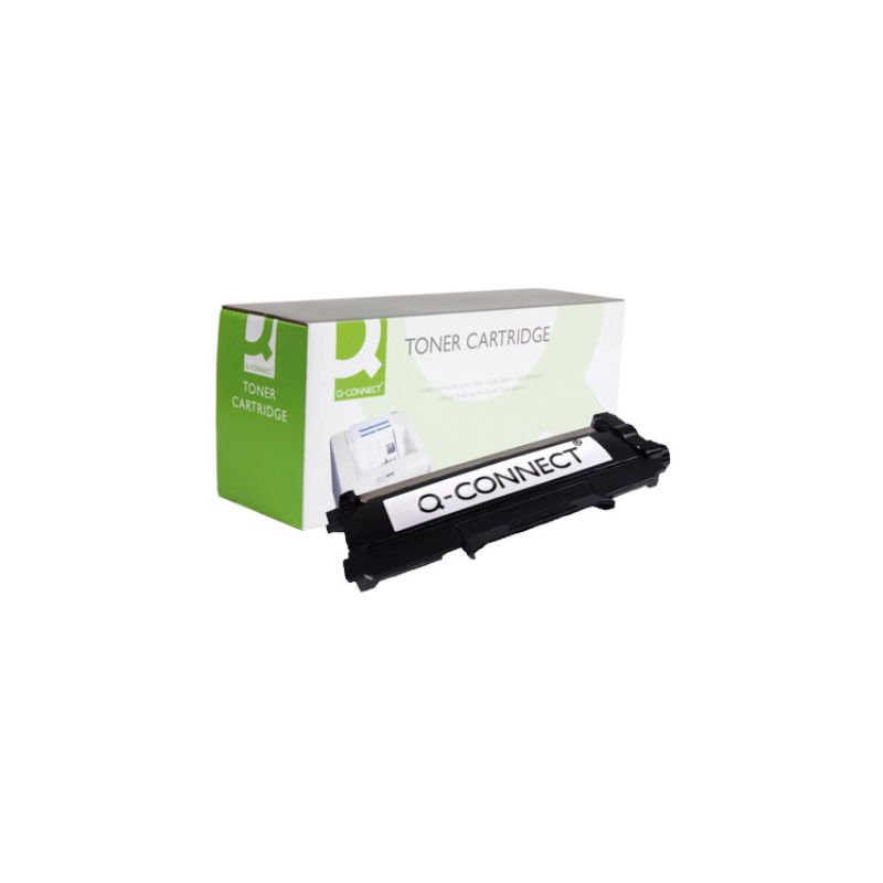 Toner laser q-connect compatible imprimantes brother tn2220 couleur noir 2600p