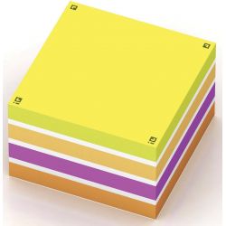 OXFORD Bloc cube 450 feuilles repositionnables 7,5X7,5cm SCRIBZEE