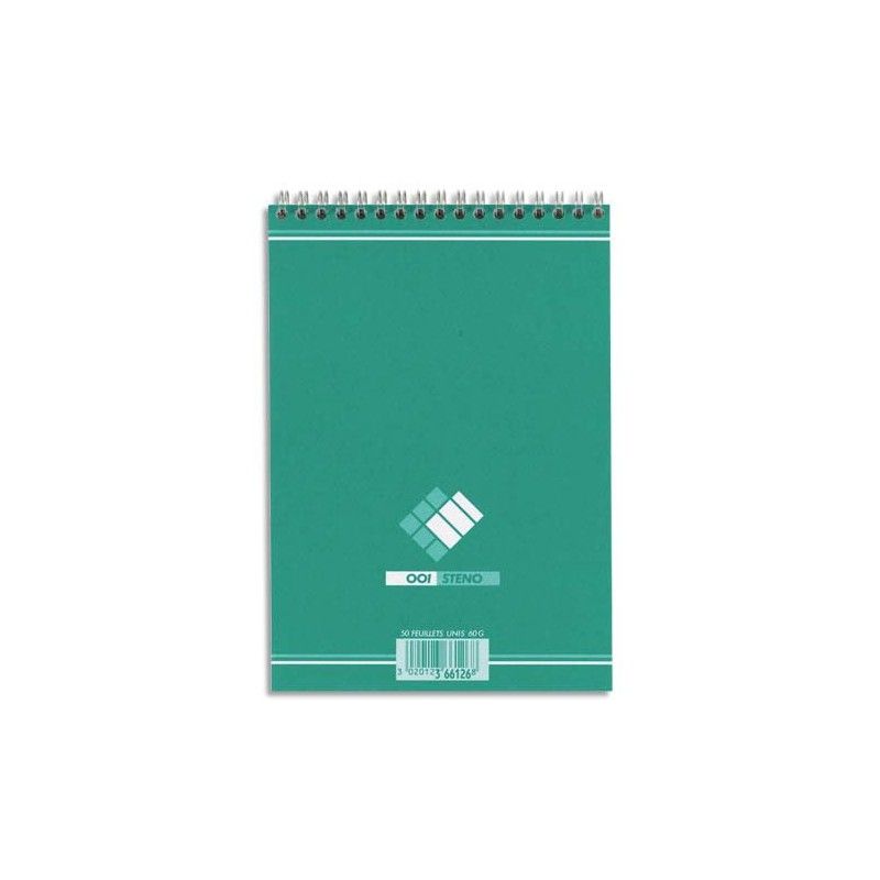 HAMELIN Bloc bureau format A5 100 pages unies 60g Spirale