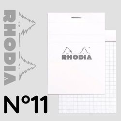 RHODIA Bloc de direction 160 pages n°11 7,4x10,5cm 5x5