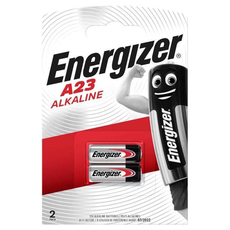 ENERGIZER Pile Alcaline A23/E23A, pack de 2 piles