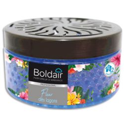 BOLDAIR Pot 300g de Perles parfumantes Fleur des Lagons, couvercle réglable, Professional