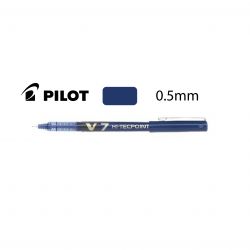 PILOT V7 Stylo Roller pointe tubulaire Encre liquide Bleue