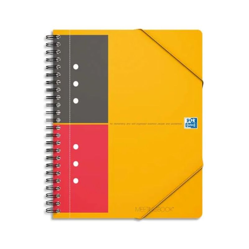 OXFORD Cahier MEETINGBOOK spirales 160 pages