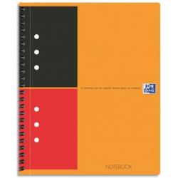 OXFORD Cahier NOTEBOOK spirale 17x21cm 160 pages