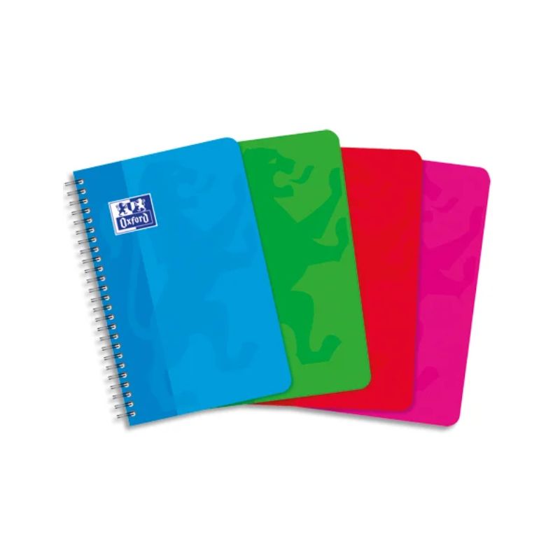 OXFORD Carnet spiralé COLOR LIFE 100 pages 9x14cm