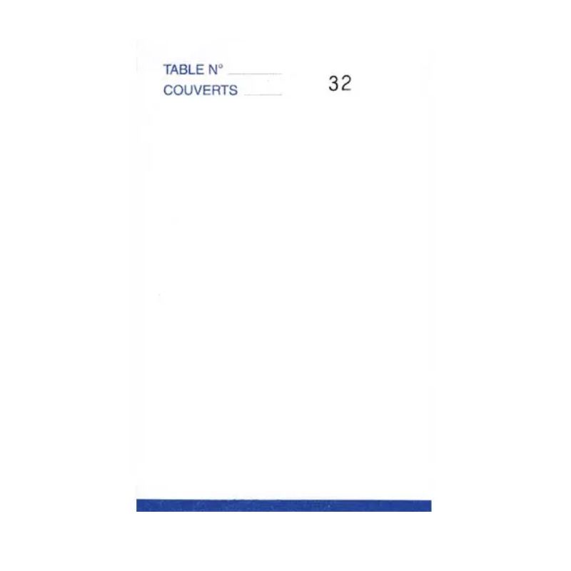 EXACOMPTA Bloc maitre d'hotel 50 feuillets