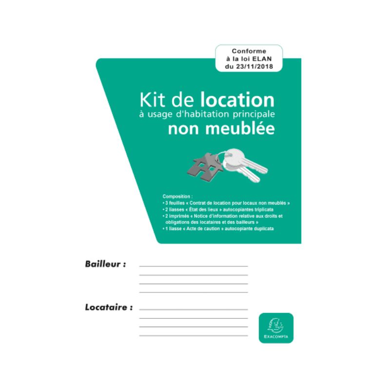 EXACOMPTA Kit dossier location non meublée