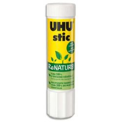 UHU Tube de colle Stic blanc 40g ReNATURE