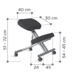 Siège Ergonomique Métal