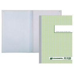 Manifold autocopiant exacompta a5 148x210mm quadrillé 5x5 foliotage 50 duplis.