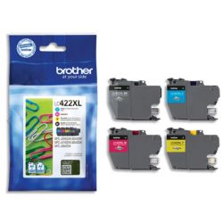 BROTHER Pack de 4 cartouches Jet d'encre XL LC422XLVAL