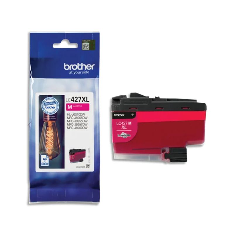 BROTHER Cartouche jet d'encre XL magenta LC427XLM