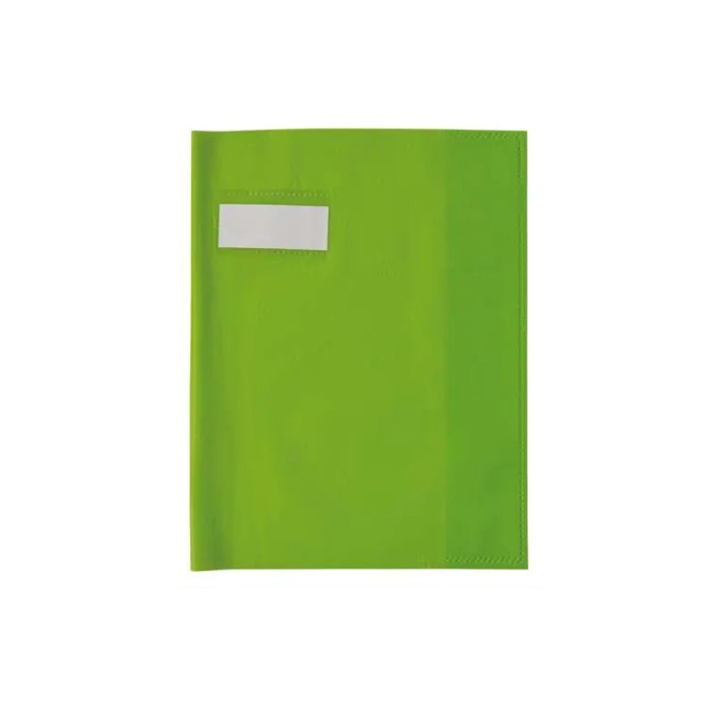ELBA Protège-cahier Format 17x22 cm Grain STYL'SMS 12/100e coloris Vert
