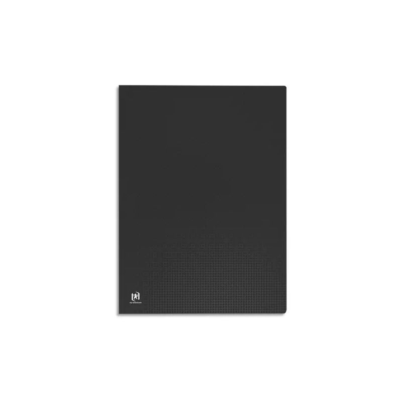 OXFORD Protège-documents Memphis 40 vues, 20 pochettes. En polypropylène opaque. Format A3. Coloris Noir