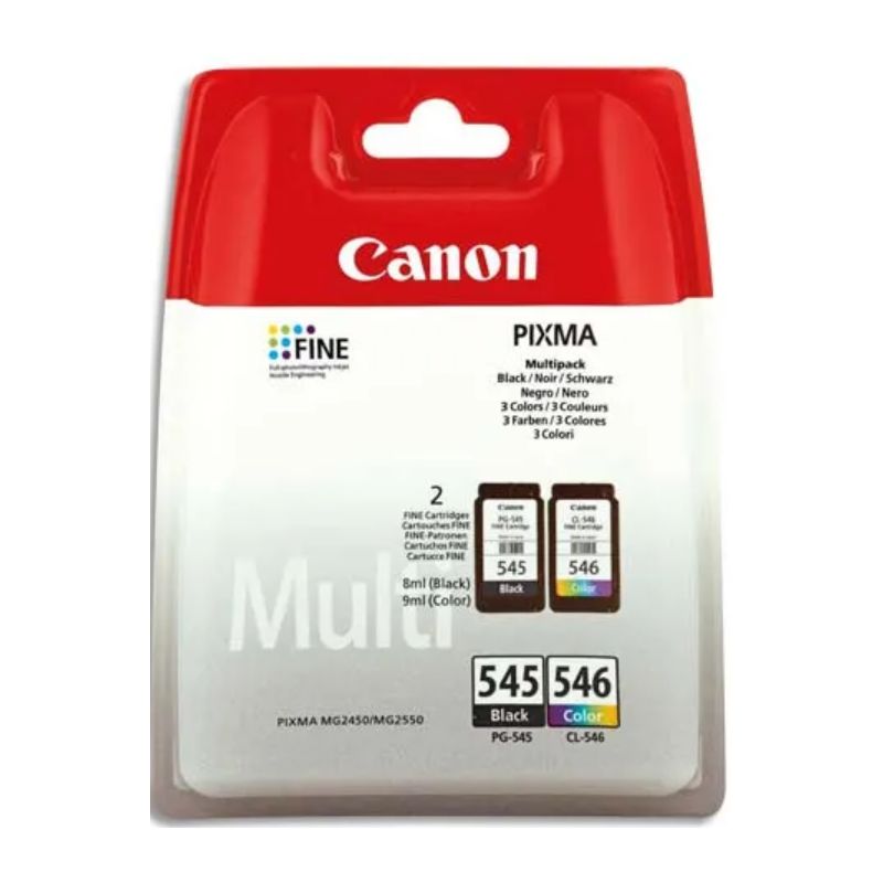 CANON Multipack Jet d'encre PG-545/CL-546 8287B006