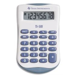 TEXAS INSTRUMENTS Calculatrice de poche TI-501 - 501/FBL/11E1