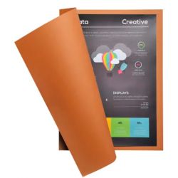 EXACOMPTA Paquet de 100 chemises ROCK'S en carte 210 grammes coloris Havane