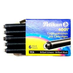 ETUI 6 CART COURTES PELIKAN TP6NOIR