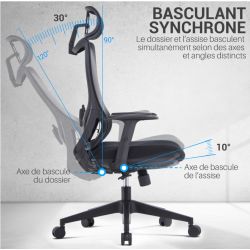 Fauteuil de bureau CANIS