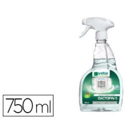 DETERGENT 750ml TOUS TYPES SURFACES COLLECTIVITES MILIEUX MEDICALISES SPORTIFS SPRAY