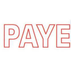 COLOP Timbre formule PAYE Encrage Rouge