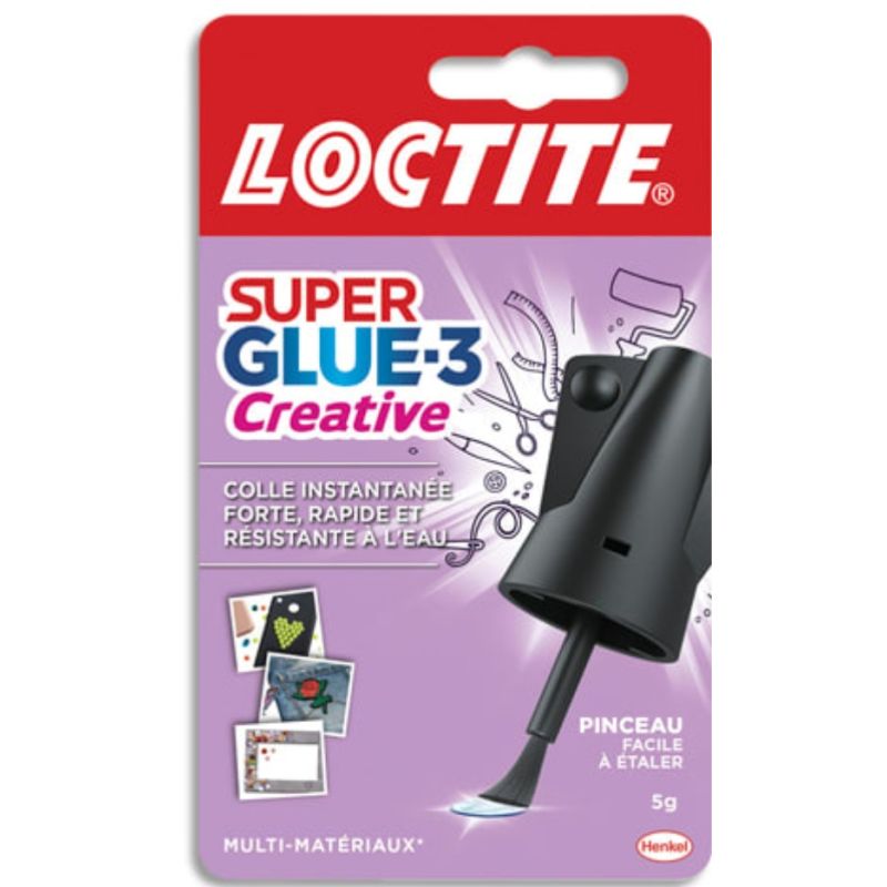 SUPER GLUE Flacon 5g Colle instantanée liquide