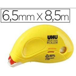 UHU DRY & CLEAN ROLLER jetable permanent