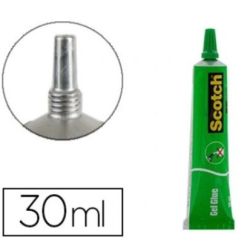 SCOTCH Tube de colle gel transparente 30ml