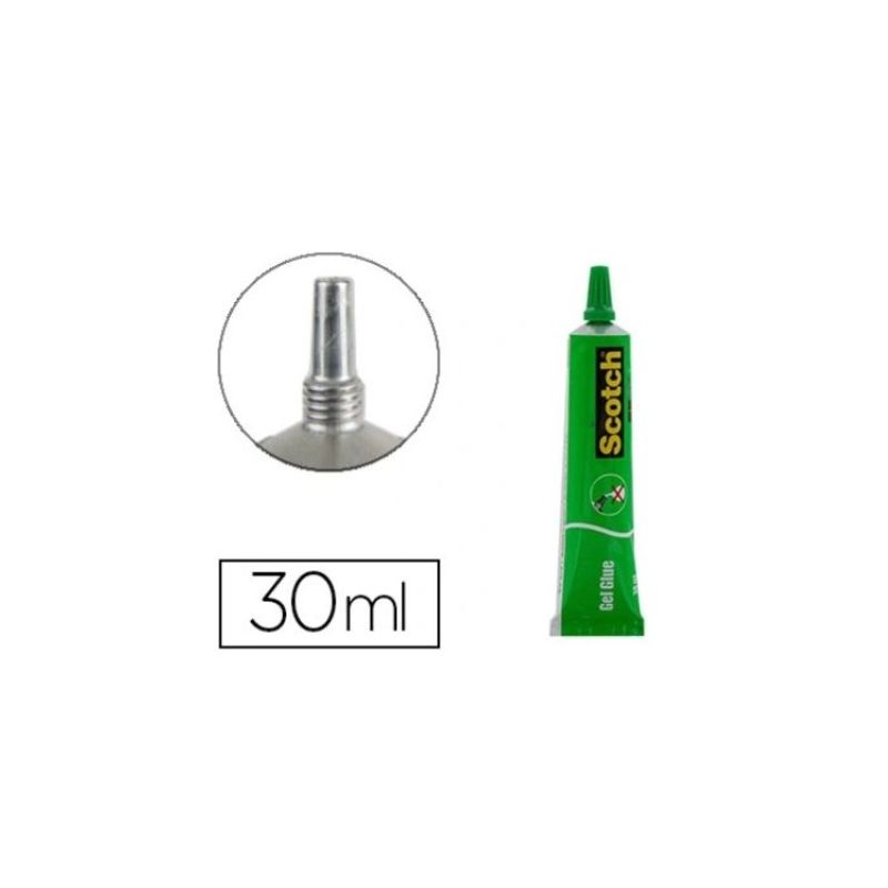 SCOTCH Tube de colle gel transparente 30ml