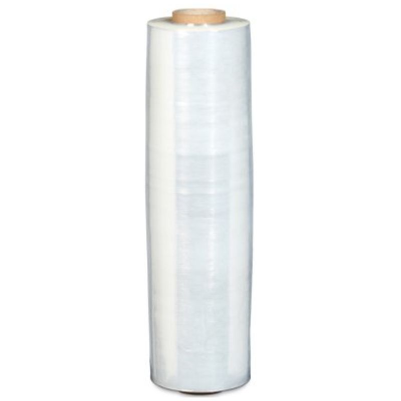 Film étrirable manuel transparent 23 microns 450mm x 300m mandrin 50mm