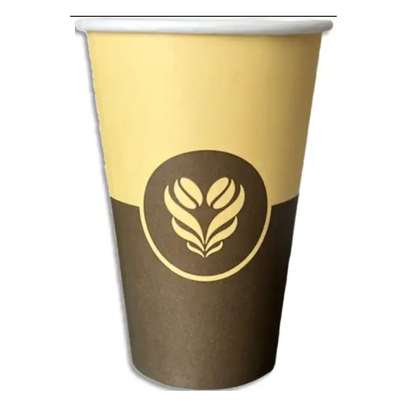 Sachet 50 gobelets carton 33 cl - 12 oz Décor Barista 1250GOBB