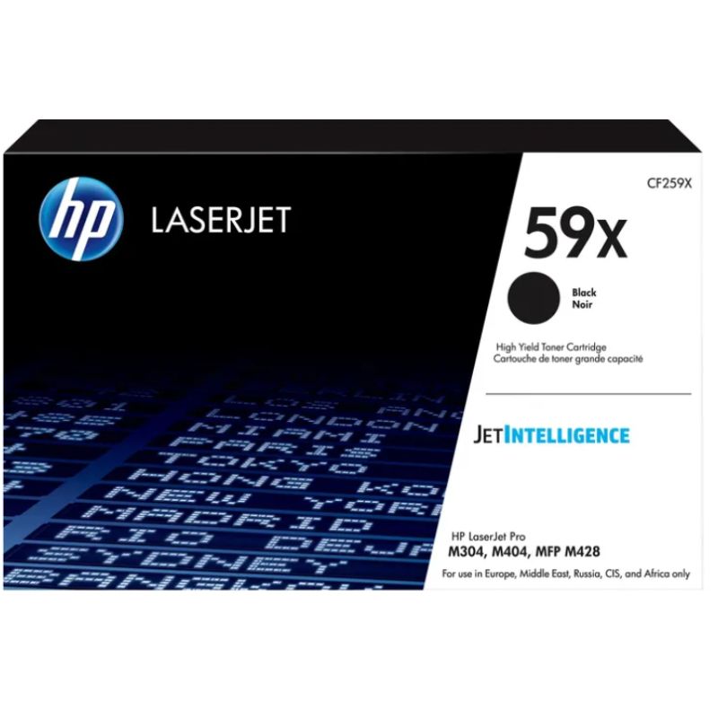 HP 59X CF259X Toner Noir grande capacité Authentique pour HP LaserJet Pro M304 / M404 / M428