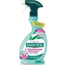 Nettoyant spray désinfectant multi-usages à l'eucalyptus