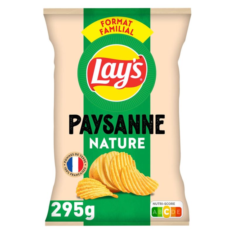 LAY'S Chips paysannes nature